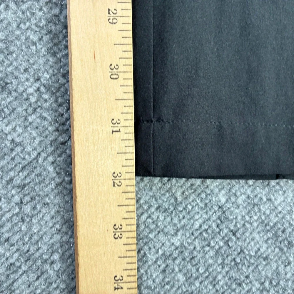 Adidas Golf Pants Mens 36x32 Black Stretch Performance Flat Front